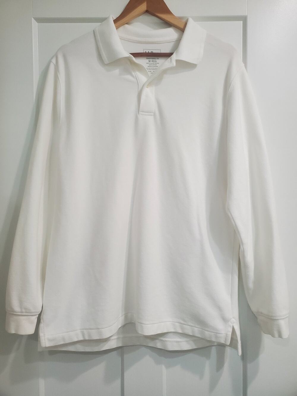 L.L. Bean POLO Long Sleeve Size Medium